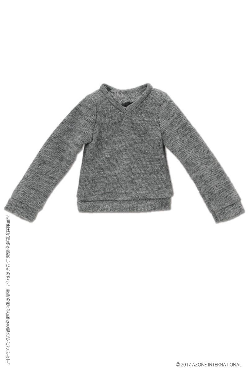 Pure Neemo XS Long Sleeve V-neck Sweater Gray | HLJ.com