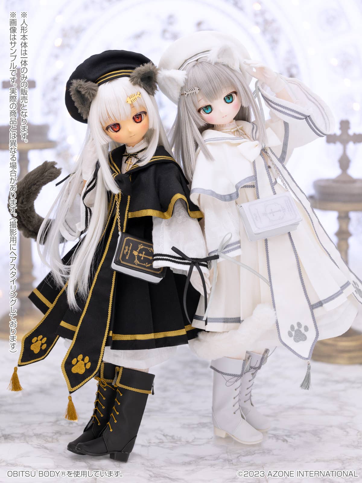 Fatema 　リトルオンディーヌ　コラボ　3点セット s t j x Iris Collect petit Fururu -Fluffy Holy Kitten.- Shironeko