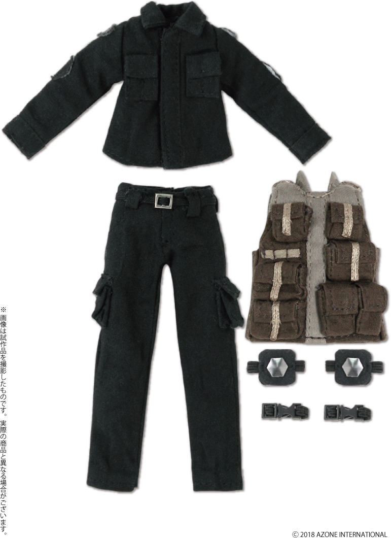 BDU & Tactical Vest Set Black | HLJ.com