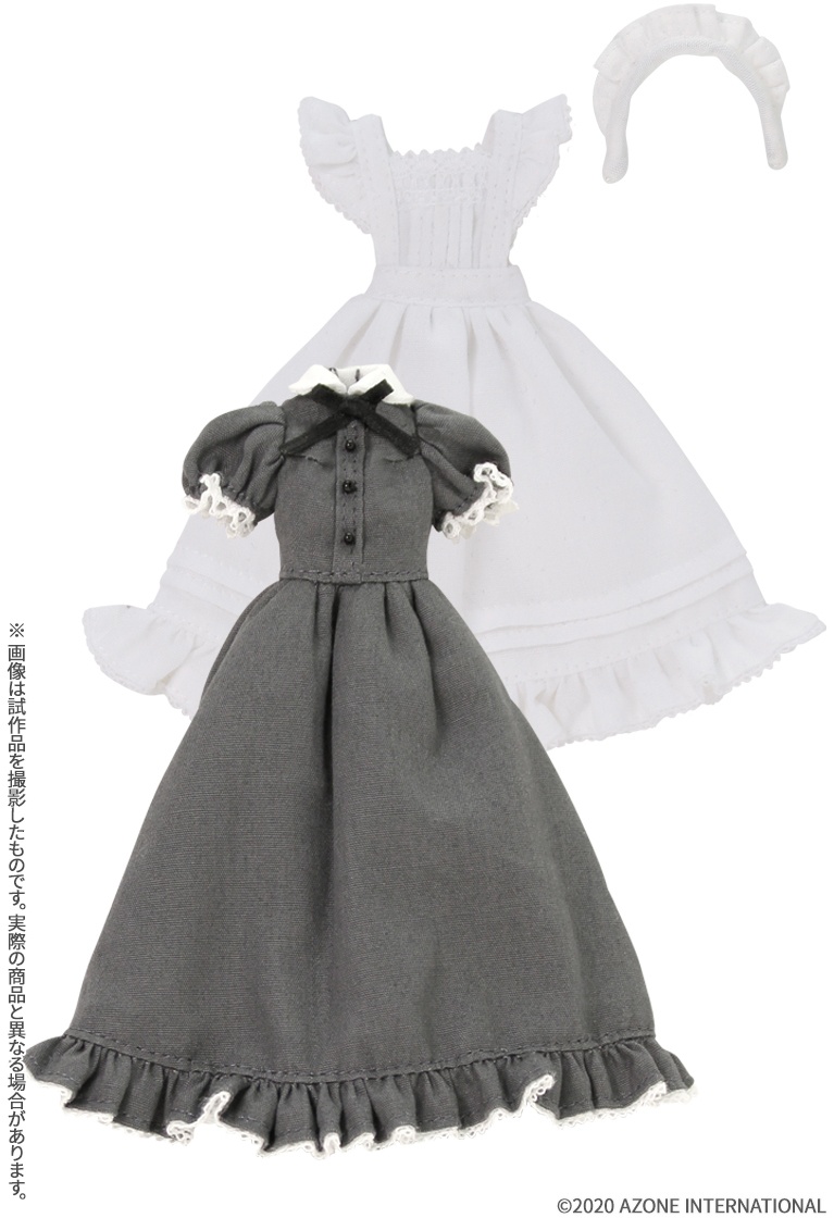 Classical Long Maid Clothes (Short Sleeve) Set Gray | HLJ.com