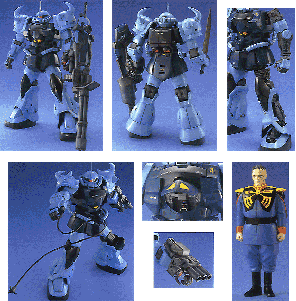 Bandai Ms07b-3 MG Gouf Custom Plastic Model Kit From Gundam 08th MS Te100567 for sale online 