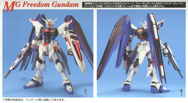 Bandai MG 1/100 Mobile Suit Freedom Gundam Seed Ver.2.0 BAN204883 Plastic Model for sale online 
