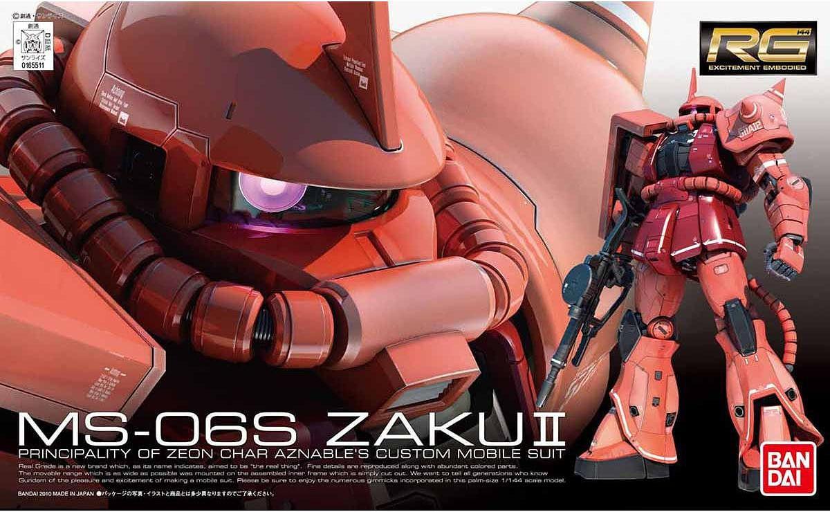 High Grade HG Mobile Suit Gundam The Origin Zaku II de Char Model Kit PREORDER 