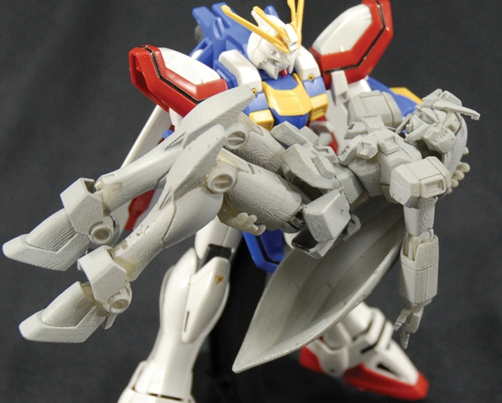 HGFC Mobile Fighter G Gundam GF13-050NSW Nobel Gundam 1/144 Scale plastic model 