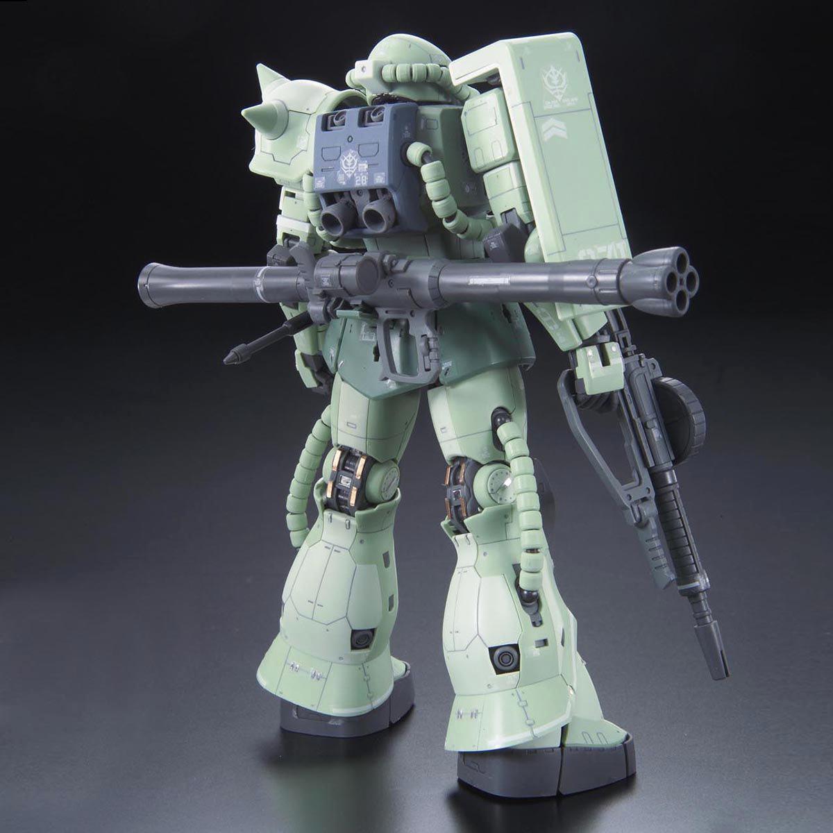 Gundam 0079 1/144 RG 04 Ms-06f Zaku II Model Kit Bandai Real Grade for sale online 