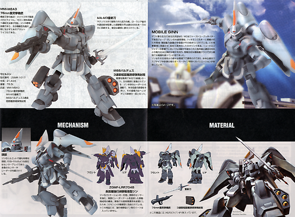 Gundam Seed High Grade HG R06 Mobile Ginn 1:144 Model Kit 