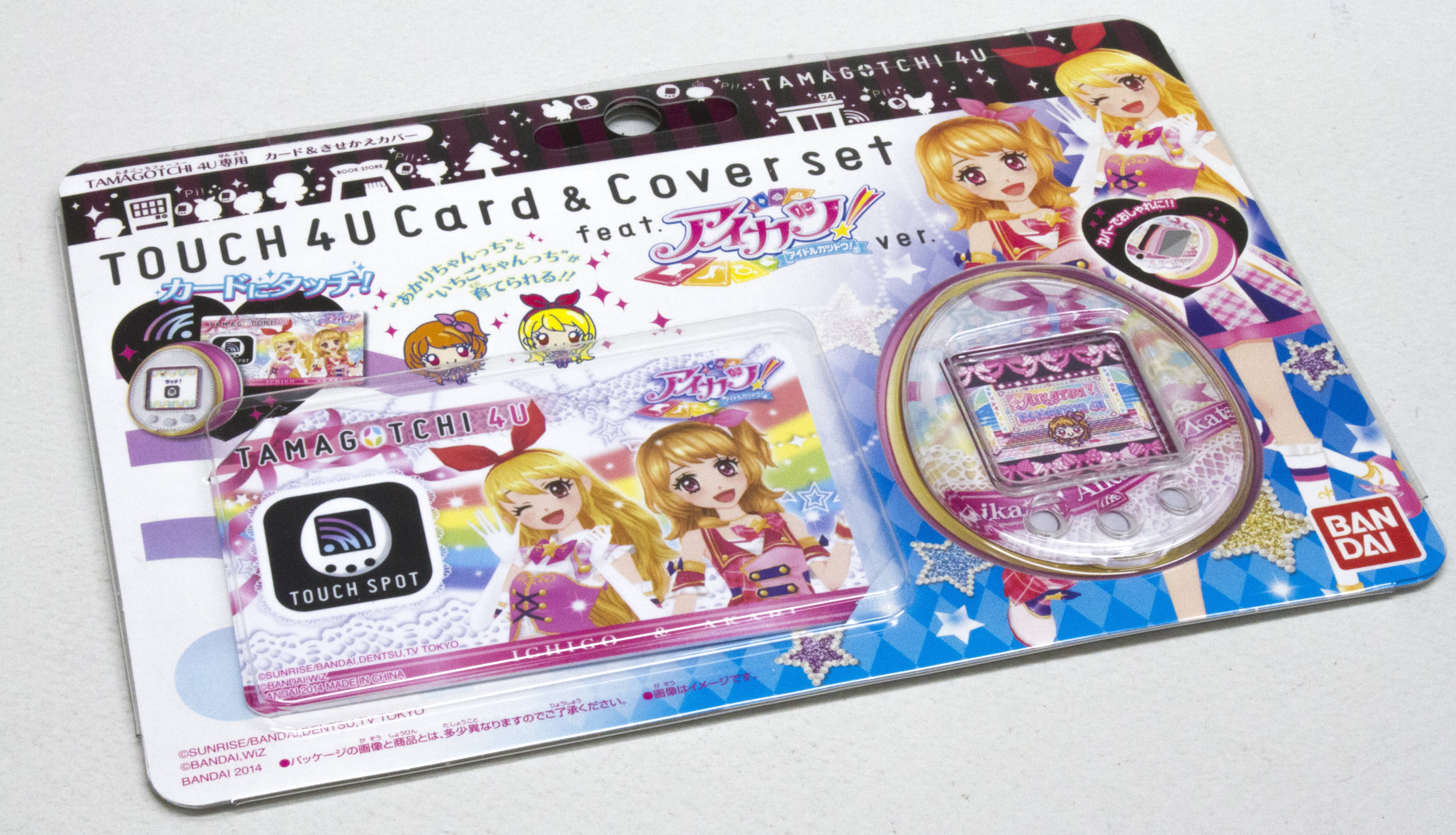 TAMAGOTCHI 4U TOUCH 4U Card & Cover set feat.ver. | HLJ.com