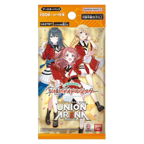 UNION ARENA 学園アイドルマスター UNION ARENA ブースターパック 学園アイドルマスター【UA27BT