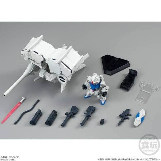 GUNDAM CONVERGE EX 07 DENDROBIUM 126〜131 Gundam Dendrobium EX07 by Bandai Converge Shokugan figure