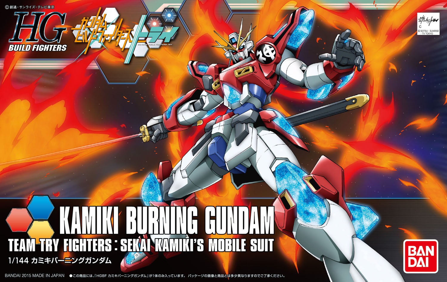 God Gundam Mobile Suit Gundam HGFC 1/144 Model Kit