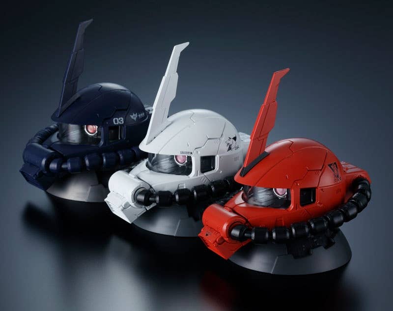 Mobile Suit Gundam Exceed Model Zaku Head Vol 2 1box 4pcs Hlj Com