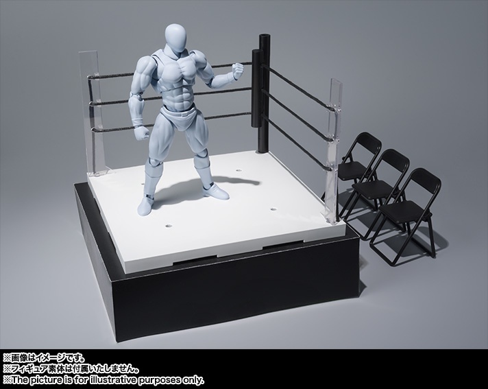  Bandai Tamashii Nations Act Ring Corner The Challenger's Corner  Stage Action Figure : Toys & Games