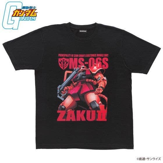 Mobile Suit Gundam: Full Color T-Shirt MS-06S Zaku II L Size