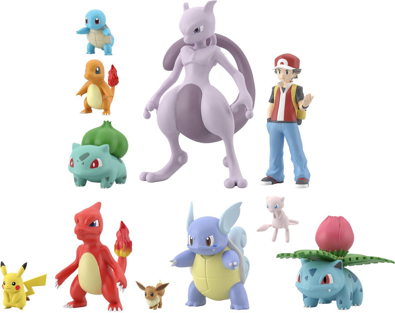 Pokemon Scale World Kanto Region Set Bandai 1/20 Scale Figure All kinds of  set