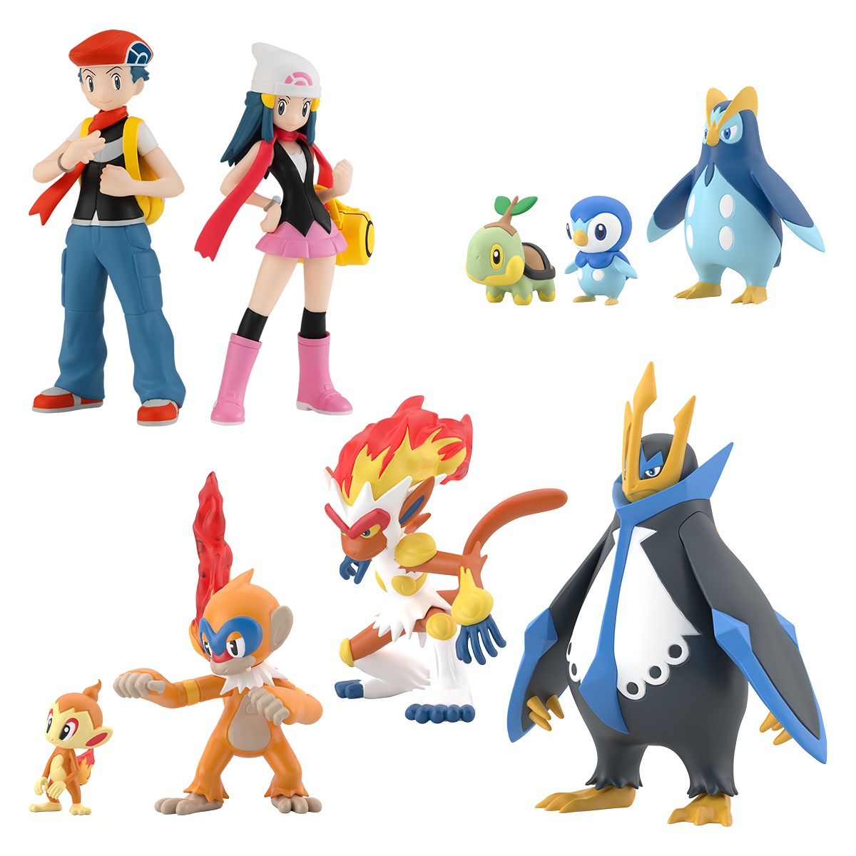 Dawn Pokemon Trainer Limited Scaleworld Statue Action Figure