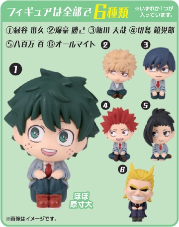 Aitai☆Kuji Boku No Hero Academia Character Pos Collection Vol. 2 SET