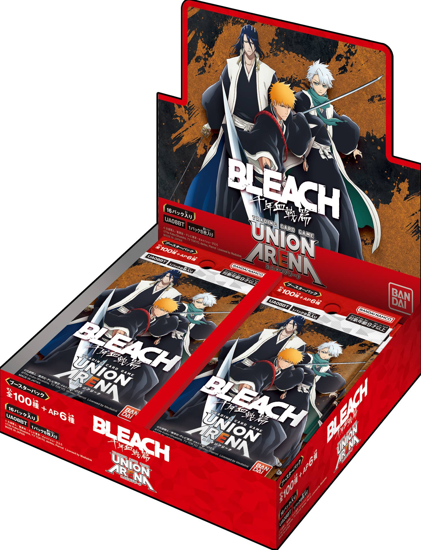 UNION ARENA BLEACH ThousandYear Blood War Booster Pack [UA08BT] 1Box