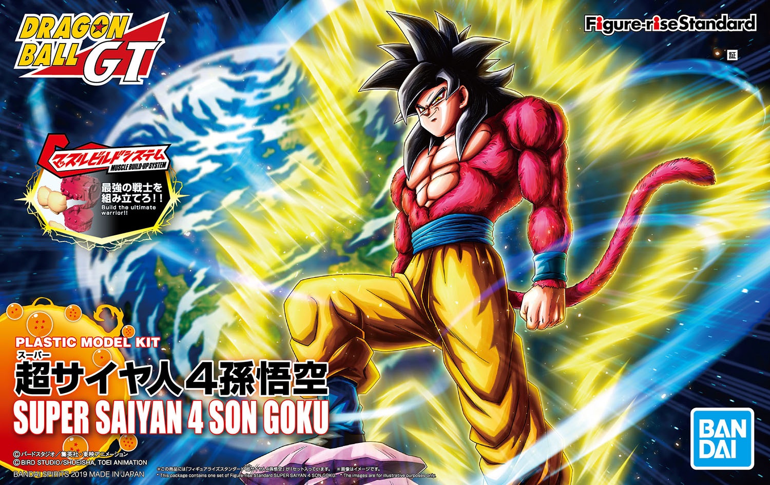 Super Saiyan 4 Goku Bandai Figure-Rise