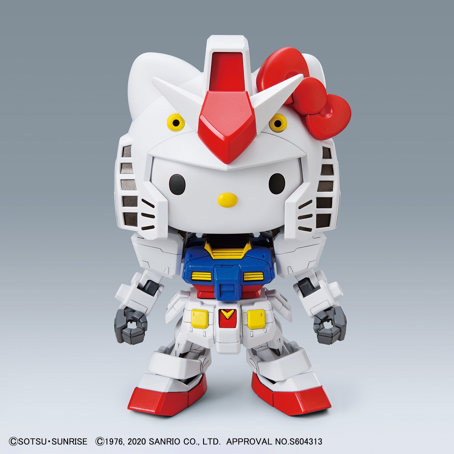 Bandai SD Ex-Standard Hello Kitty x RX-78-2 Gundam Figure Model Kit  from Japan 