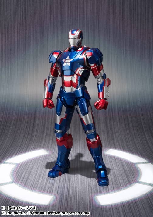 Iron Patriot Sh Figuarts Iron Man | Meses sin interés