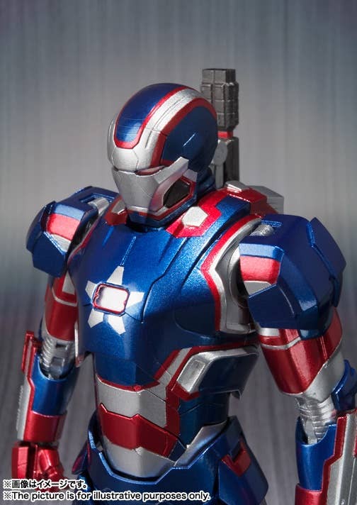 S.H.Figuarts Iron Patriot (Iron Man) Action Figure ( IN STOCK ) - Kurama Toys OnLine Shop