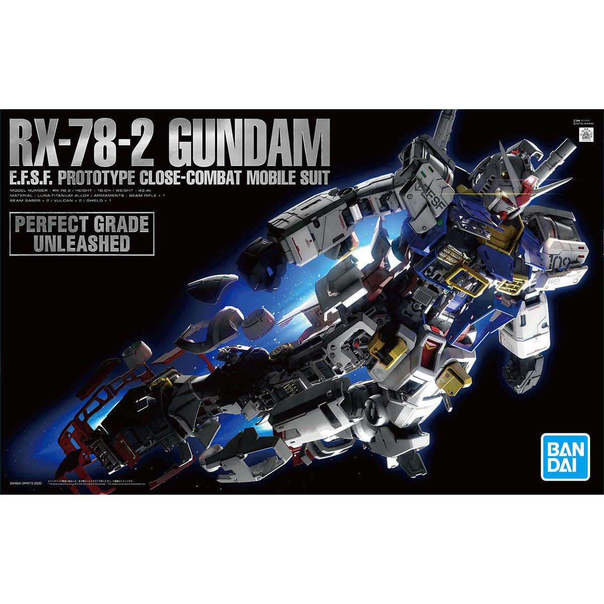 PG Unleashed RX-78-2 Gundam | HLJ.com