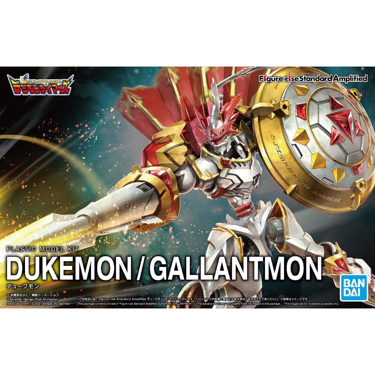 Bandai modelo original kit digimon aventura figura-rise padrão