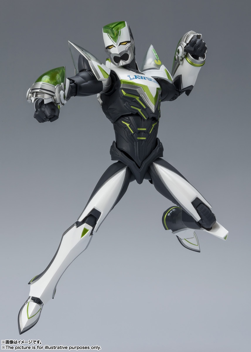 S.H.Figuarts Tiger & Bunny Wild Tiger Film Edition Actionfigur Bandai Japan 