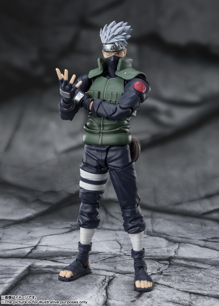 S.H.Figuarts Kakashi Hatake -The roaring hero of Sharingan- | HLJ.com