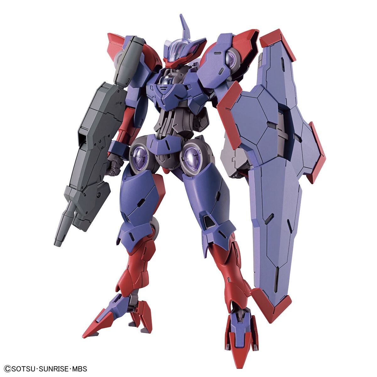 BANDAI NAMCO Entertainment HG 1/144 Mobile Suit Gundam The Witch of Mercury  Gundam BEGUIR-BEU Model Kit, White