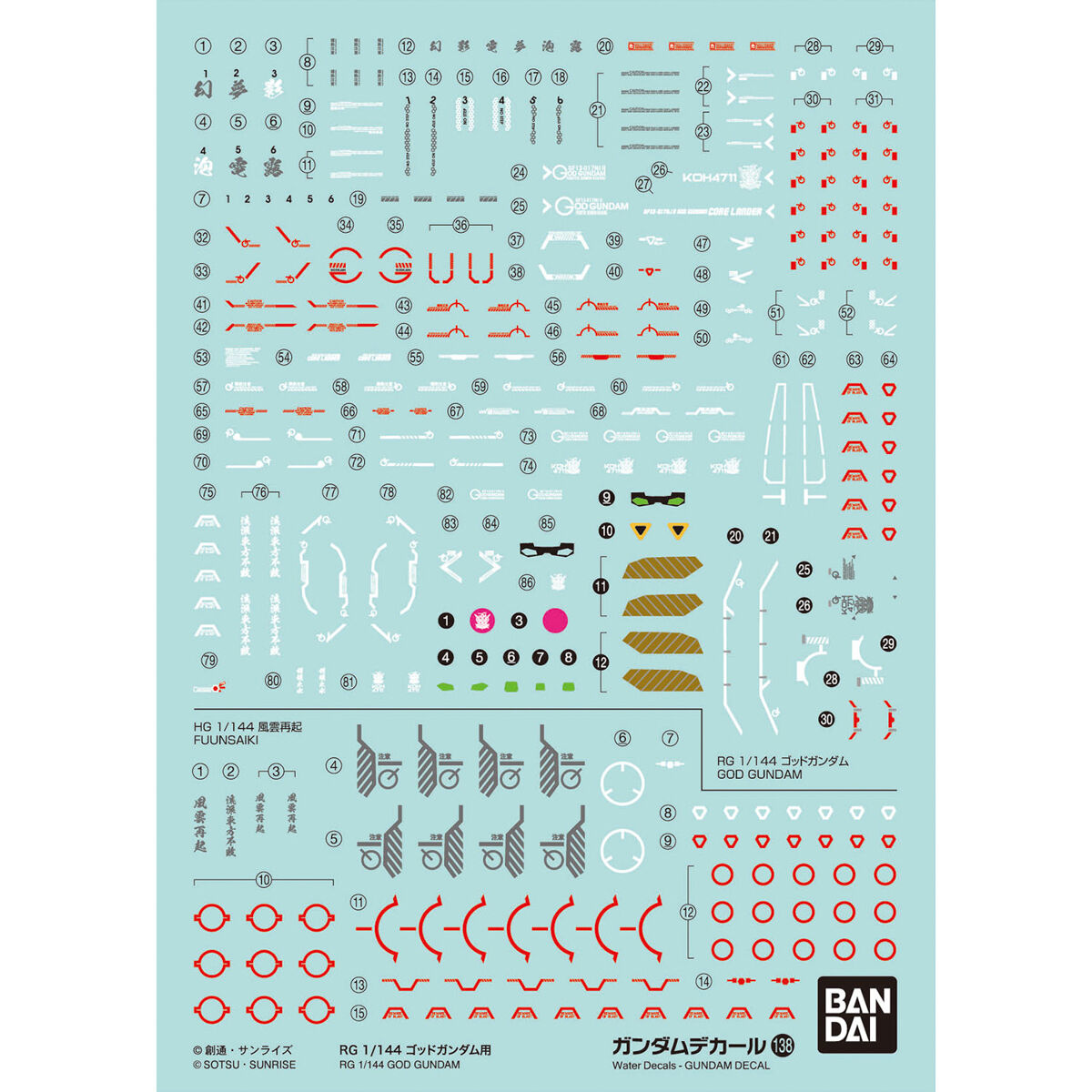 Gundam Decal 95 – RG Destiny Gundam