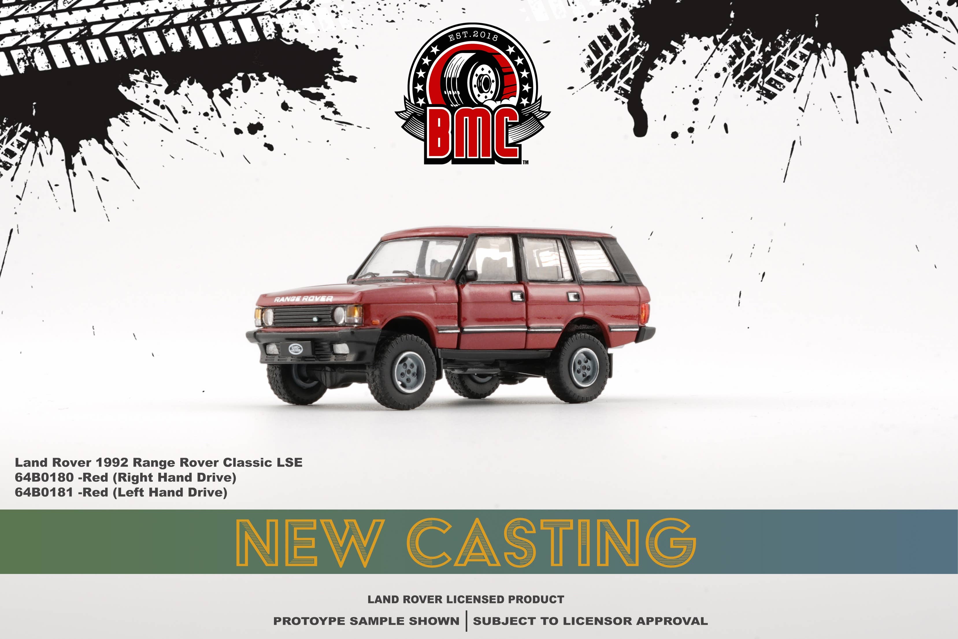 Land Rover 1992 Range Rover Classic LSE Red (RHD) | HLJ.com