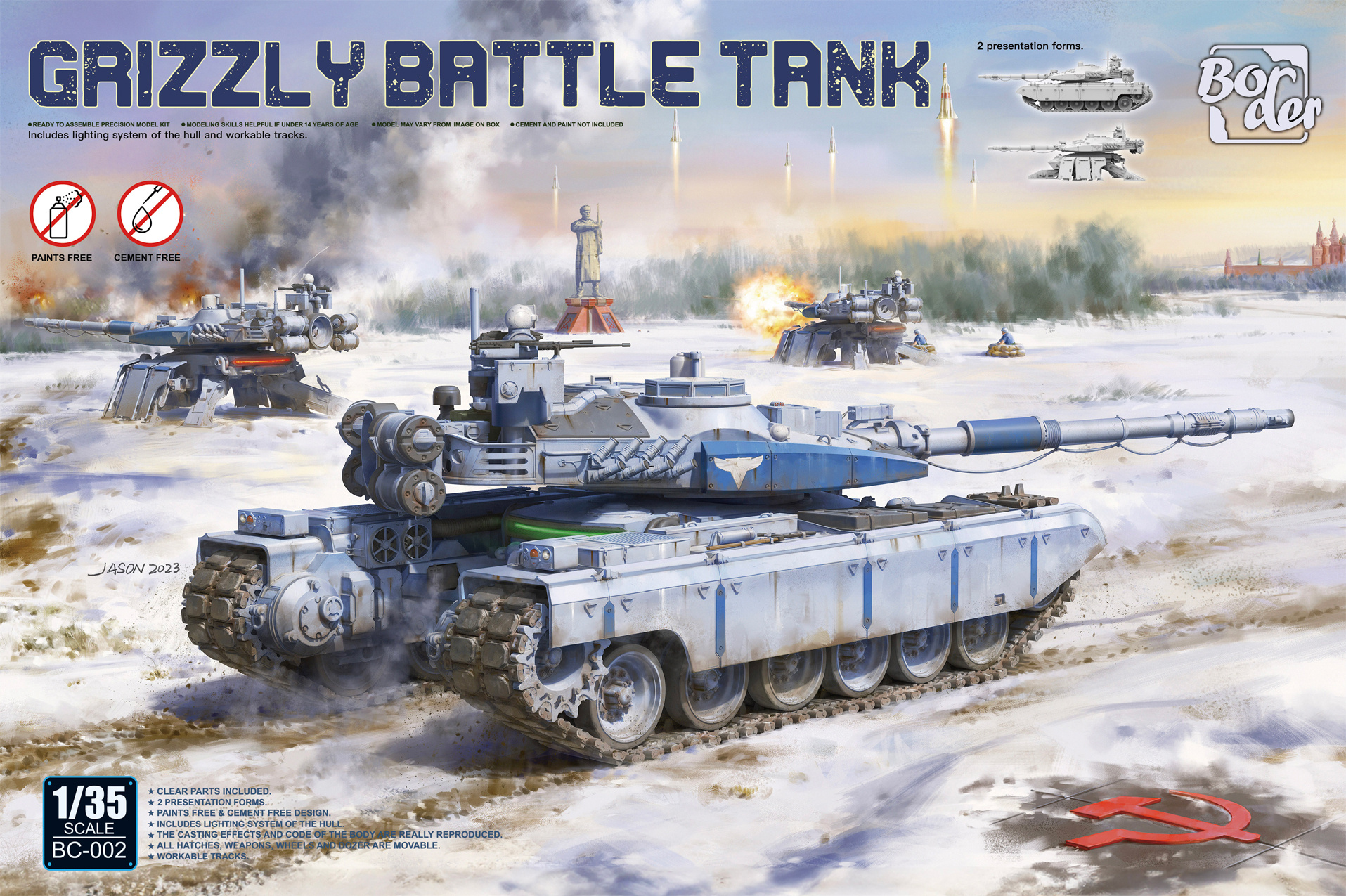 1/35 Grizzly Battle Tank