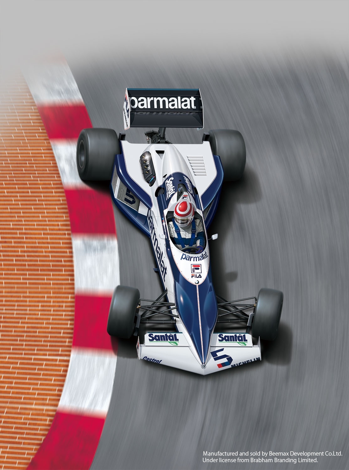 1/20 Formula Series Brabham BT52 1983 Monaco GP