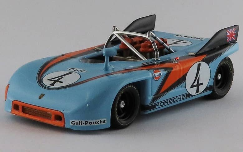 Gulf-Porsche 908/03 1971年Gulfカラー#2ミニカー Porsche 908/03 Targa Florio 1971 # 4 Rodriguez / Muller | HLJ.com
