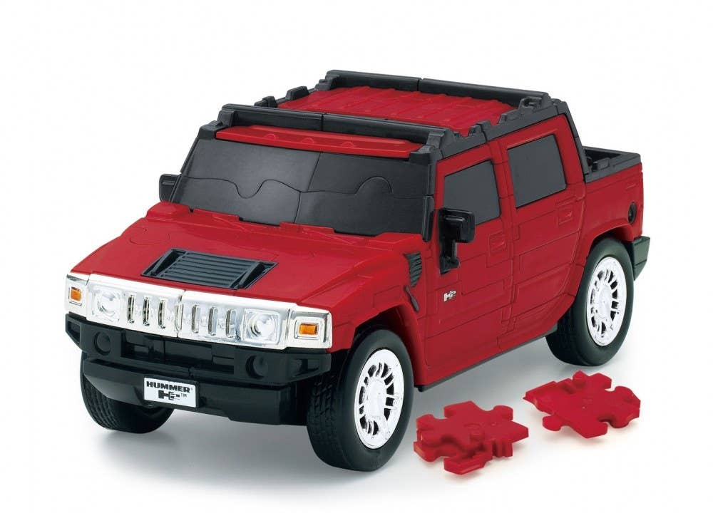Jigsaw Puzzle 3D Hummer : H2 : Red 70pcs | HLJ.com