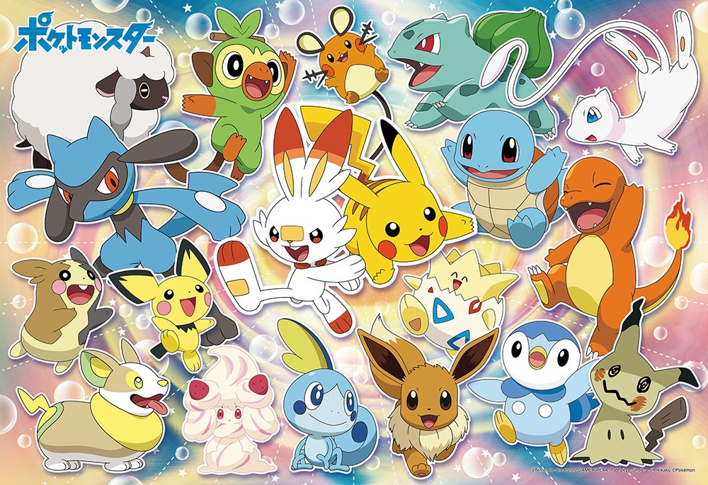 Jigsaw Puzzle: Pokemon Let's All Go Out Together! 100pcs (38 x