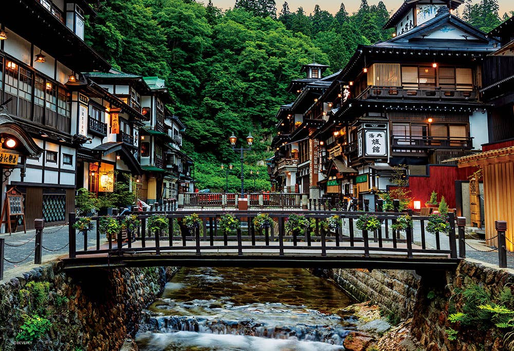 Jigsaw Puzzle: Ginzan Onsen 1000MP (38 x 26cm) | HLJ.com