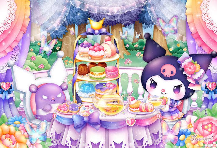 Jigsaw Puzzle Kuromi Forest Tea Time 1000P (72 x 49cm) | HLJ.com