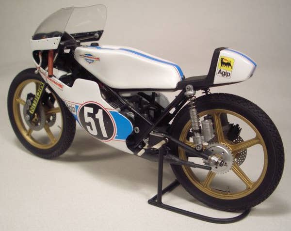 BRACH MODEL レジンキットモルビデリ125cc1976年WCマシン 超貴重 上級者向け レジンキット モルビデリ125cc 1976年 WC