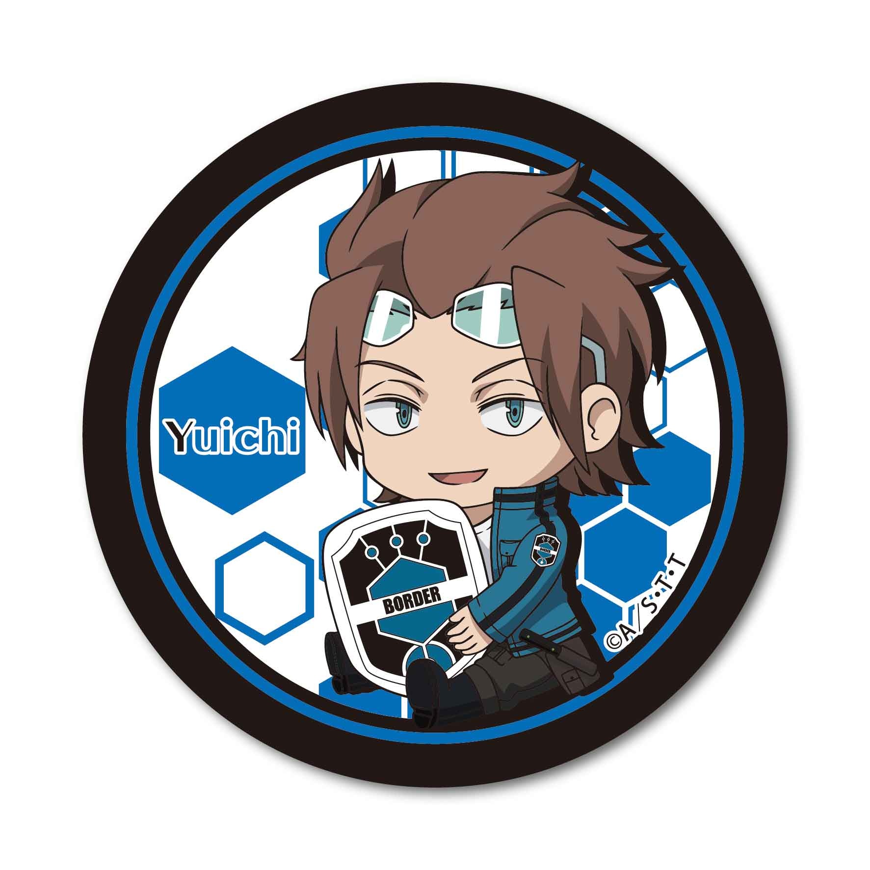 World Trigger: Gyugyutto Can Badge Yuichi Jin