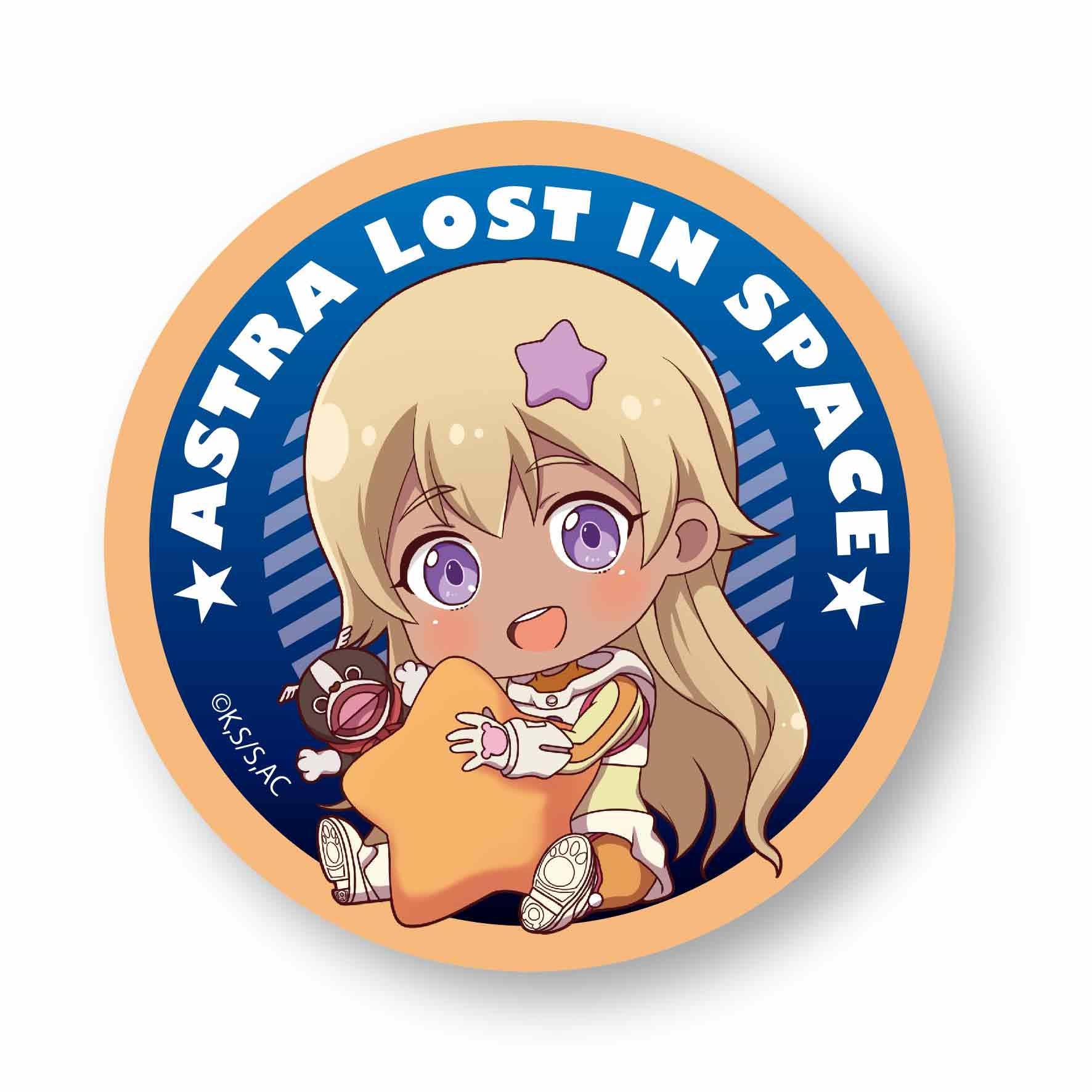 Astra Lost in Space: Gyugyutto Can Badge: Funicia Raffaelli | HLJ.com