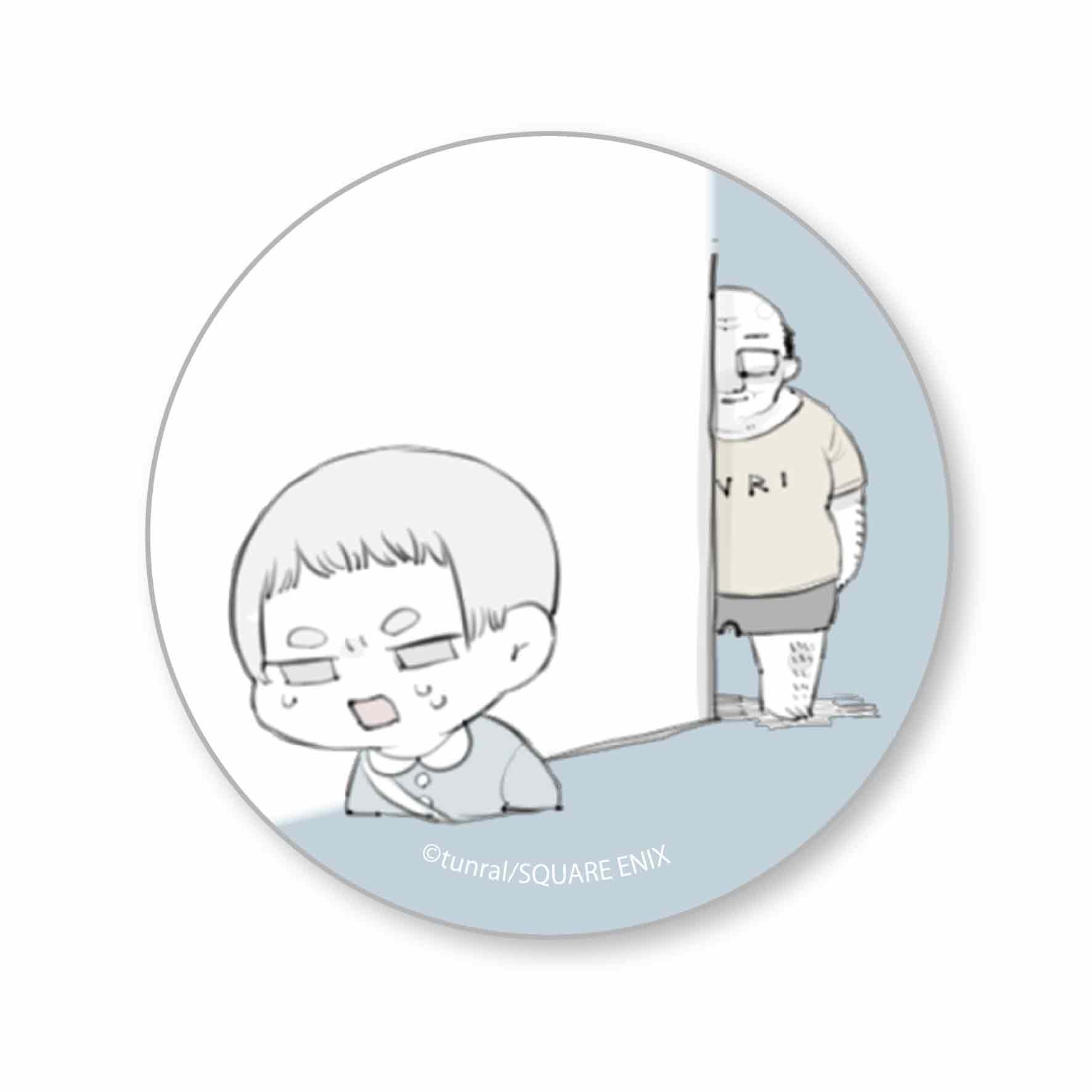 Shota-kun to Ojisan: Can Badge Shota-kun to Ojisan (Behind) | HLJ.com
