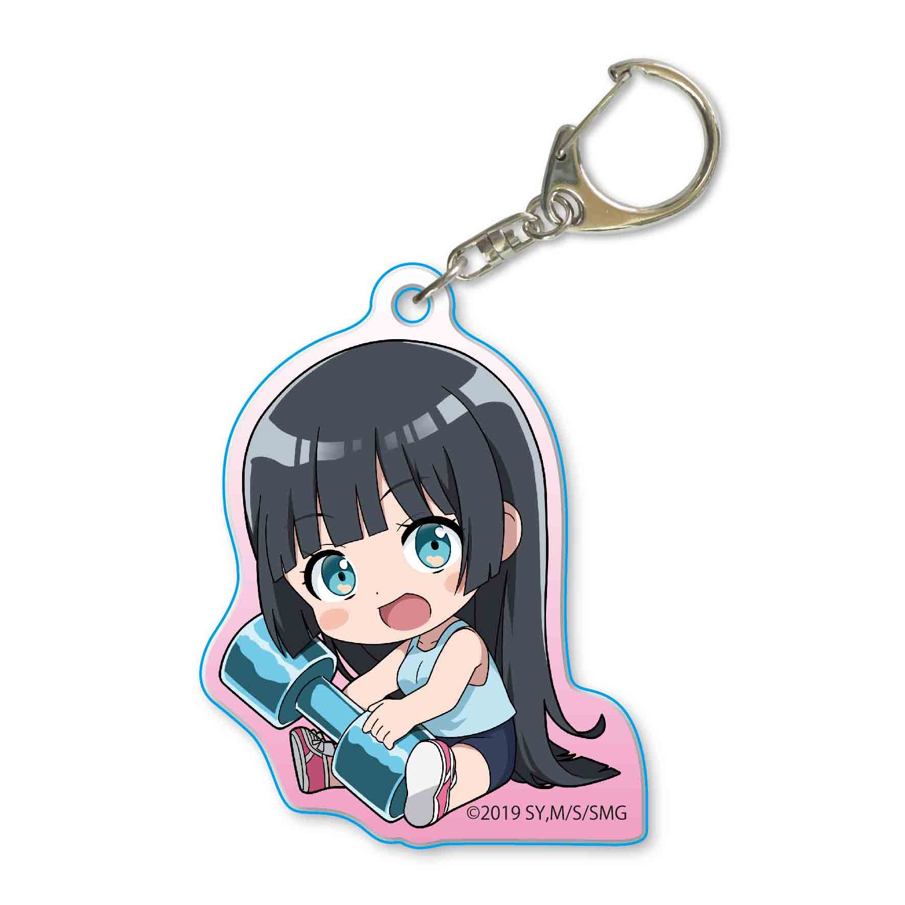 How Heavy Are The Dumbbells You Lift Gyugyutto Acrylic Keychain