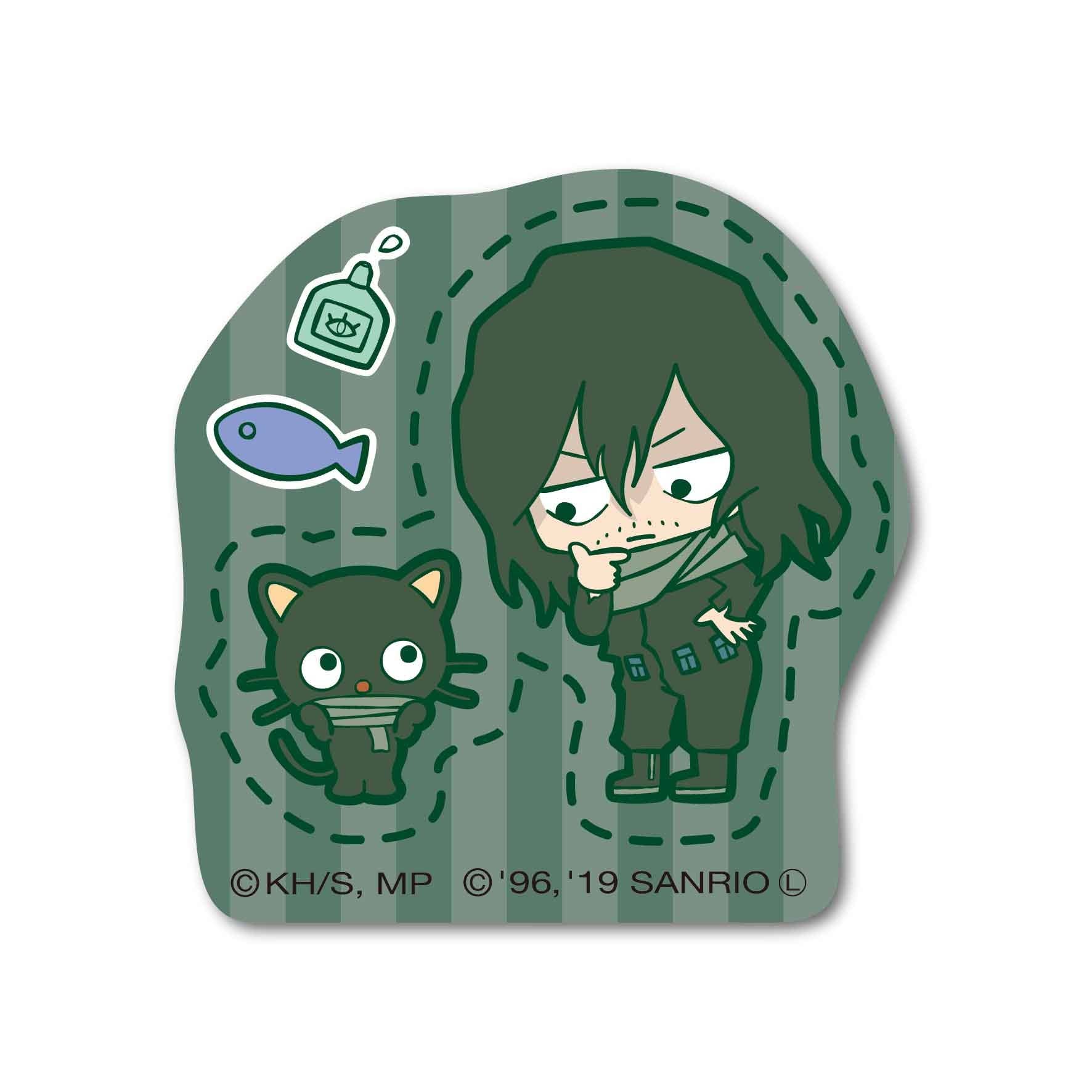 My Hero Academia x Sanrio Characters: Sticker: Shota Aizawa x