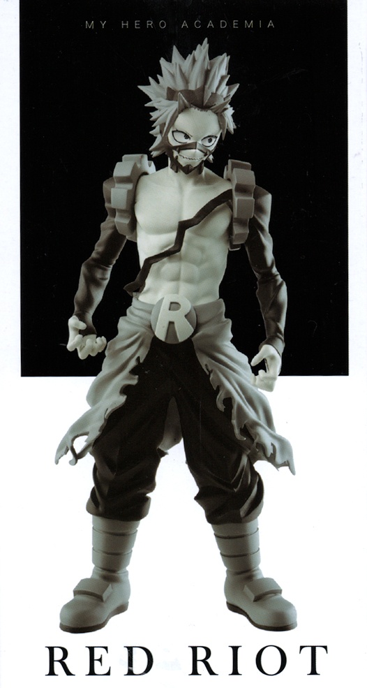 red riot figure