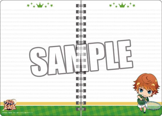 The New Prince of Tennis B6 W Ring Notebook Kiyosumi Sengoku Chibi