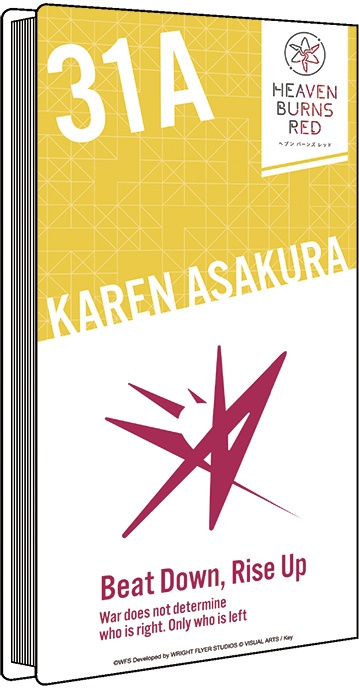 Heaven Burns Red: Card File Karen Asakura | HLJ.com