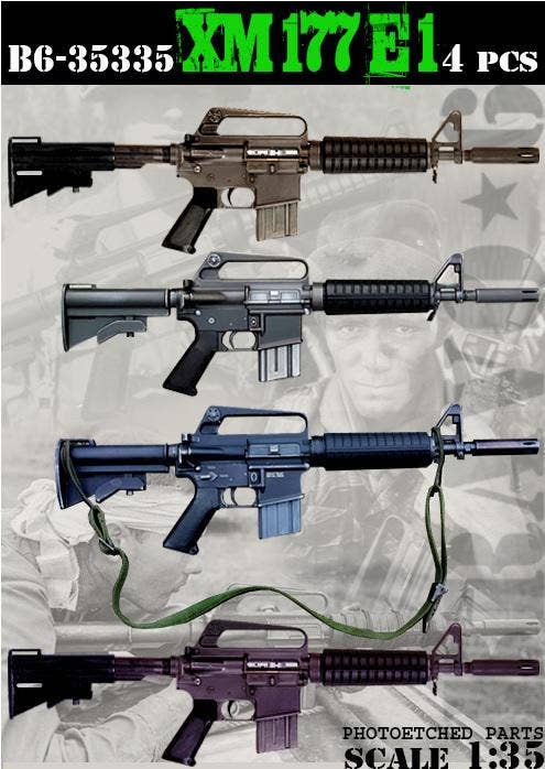Vietnam War / American XM177E1 (4 pieces) | HLJ.com