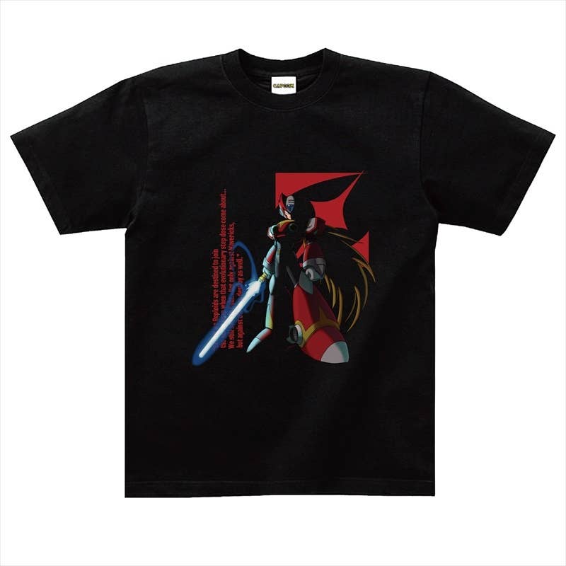 Mega Man X - T-shirt Zero (Black) L | HLJ.com